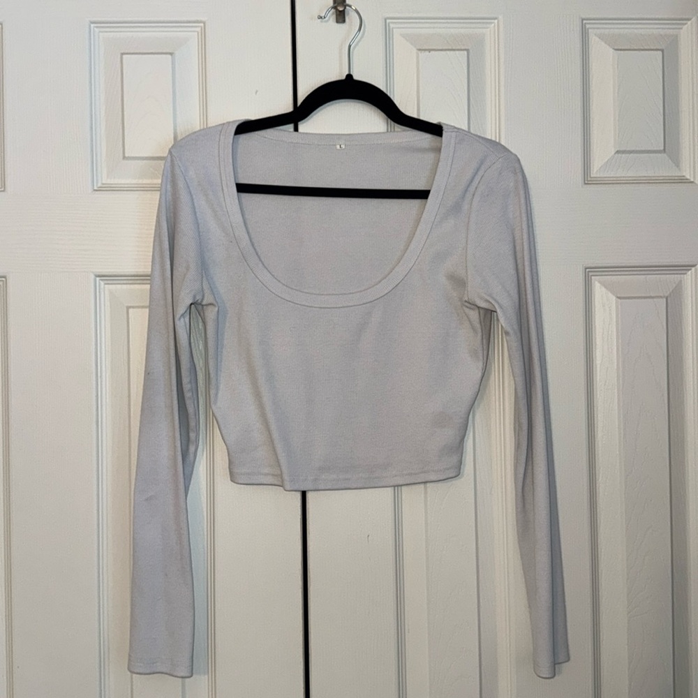 Long Sleeve Crop Top